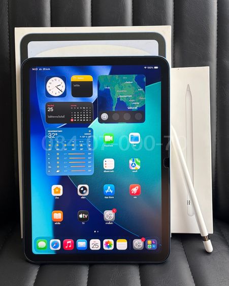 64 GB IPAD GEN10 พร้อม APPLE PENCIL สภาพกริบไม่มีตำหนิ