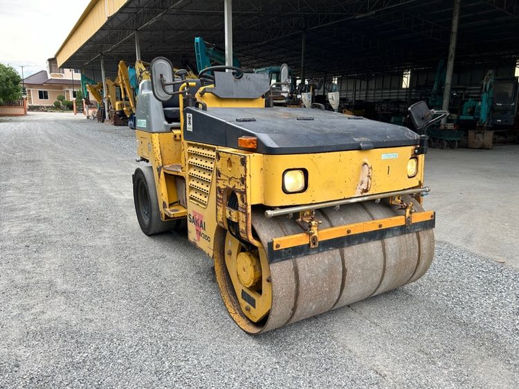 รถบดล้อหน้าเหล็กล้อหลังยาง SAKAI รุ่น TW350-1 ขนาด 2.5ตัน รถเก่านอกนำเข้า  รูปที่ 4