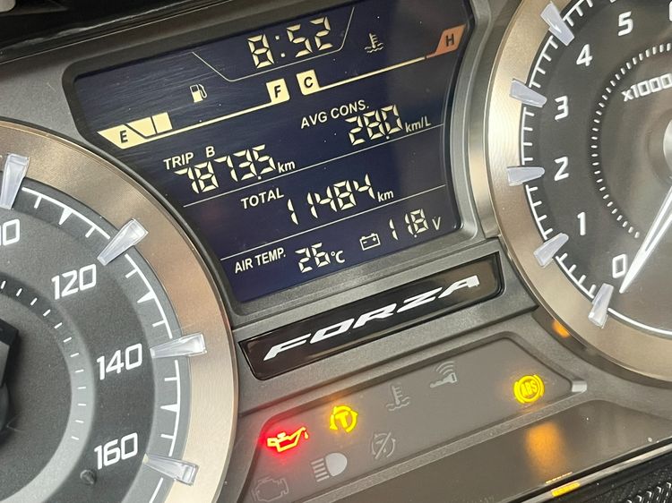FORZA 350 ปี 21 ไมล์ 11484 km. รูปที่ 3