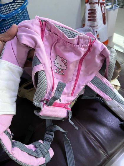 เป้อุ้มเด็ก มือสอง สภาพดี ( ลาย Hello Kitty ) รูปที่ 4