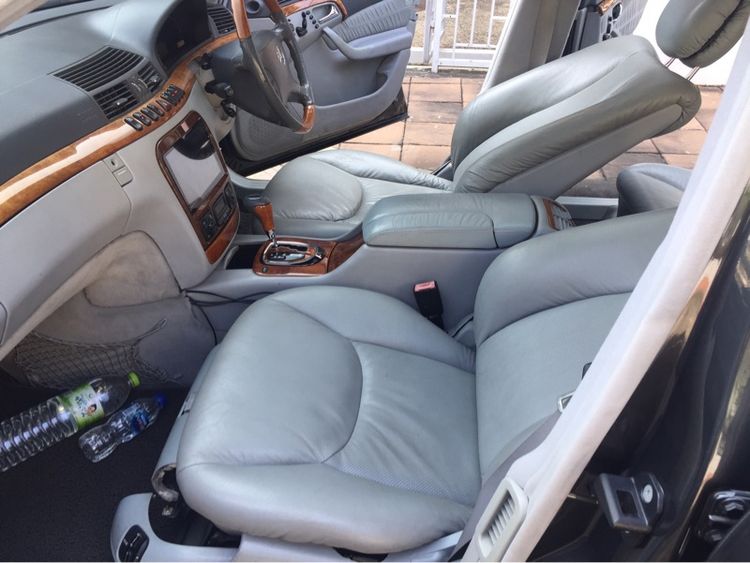 Mercedes-Benz S-Class 2000 S280 Sedan เบนซิน ไม่ติดแก๊ส เกียร์อัตโนมัติ ดำ รูปที่ 3