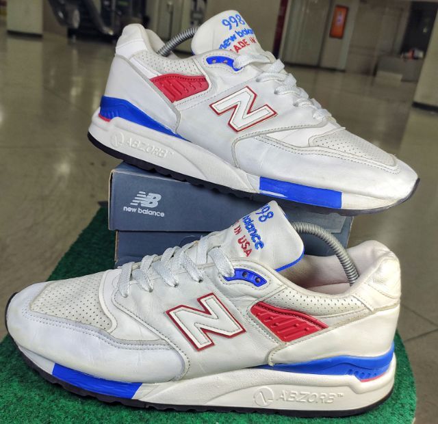 รองเท้า💥New Balance 998 💥ของแท้‼️Made in USA.💥พื้นนิ่ม เบา สวยๆ สภาพดี💥ไซร์ 43 รูปที่ 3