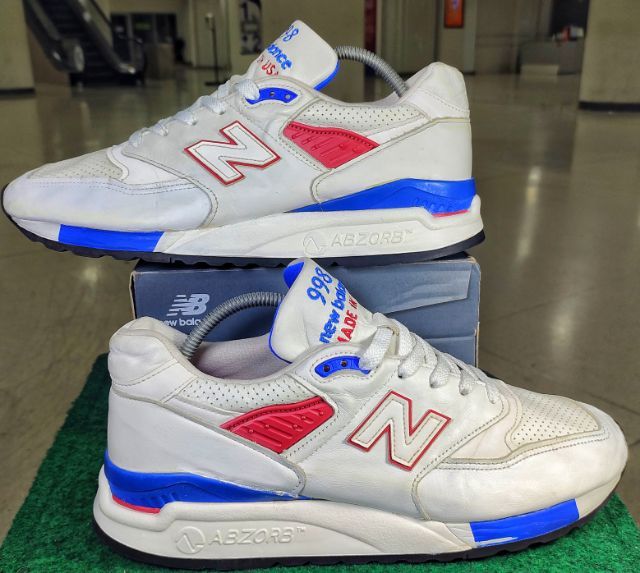 รองเท้า💥New Balance 998 💥ของแท้‼️Made in USA.💥พื้นนิ่ม เบา สวยๆ สภาพดี💥ไซร์ 43 รูปที่ 11