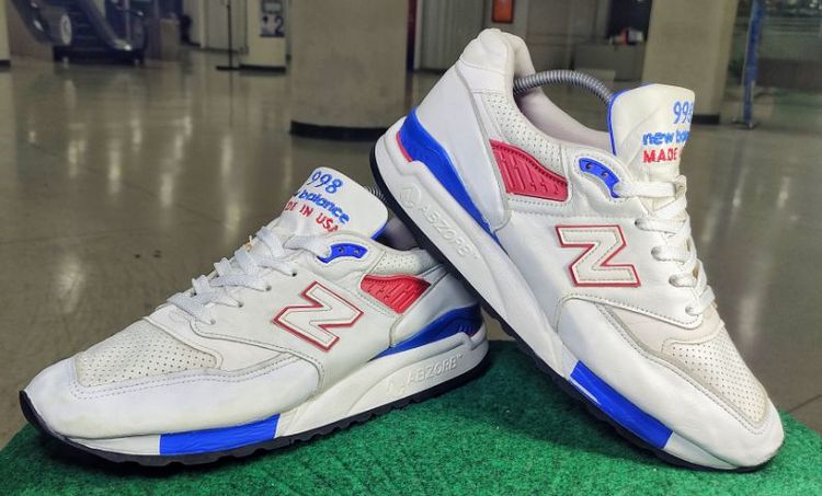 รองเท้า💥New Balance 998 💥ของแท้‼️Made in USA.💥พื้นนิ่ม เบา สวยๆ สภาพดี💥ไซร์ 43