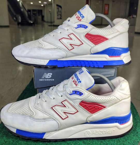 รองเท้า💥New Balance 998 💥ของแท้‼️Made in USA.💥พื้นนิ่ม เบา สวยๆ สภาพดี💥ไซร์ 43 รูปที่ 14