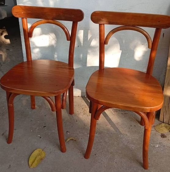 เก้าอี้ พนักพิง ไม้เชอร์รี่ อย่างดี พร้อมส่ง ทั้งหมดมี 13 ตัว ราคาคุยได้  ตัวเดียวก็ขาย รูปที่ 8