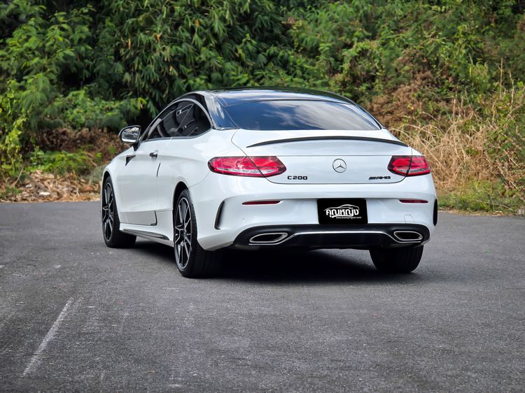 Mercedes-Benz C-Class 2023 C200 Sedan เบนซิน ไม่ติดแก๊ส เกียร์อัตโนมัติ ขาว รูปที่ 2