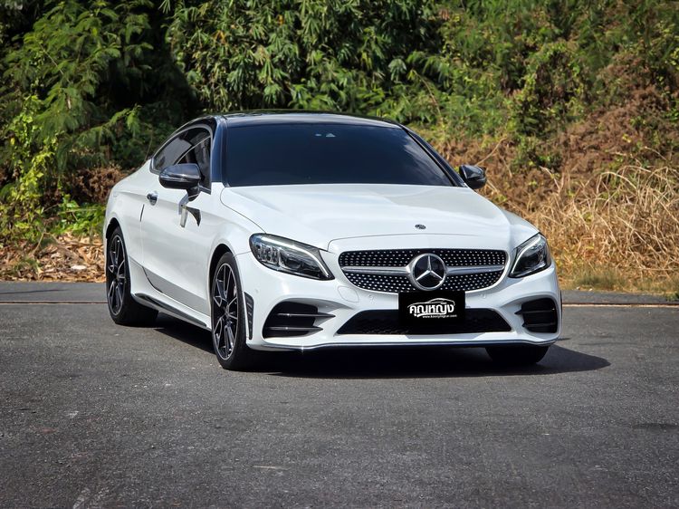 รถ Mercedes-Benz C-Class C200 สี ขาว