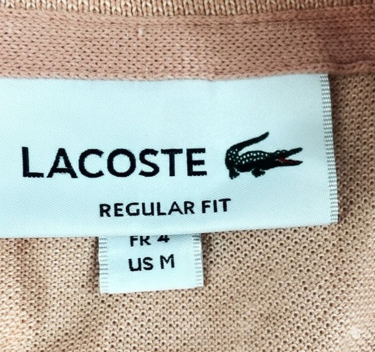 LACOSTE Men’s Homme Rose Fushia Polo Rose Pale  รูปที่ 2