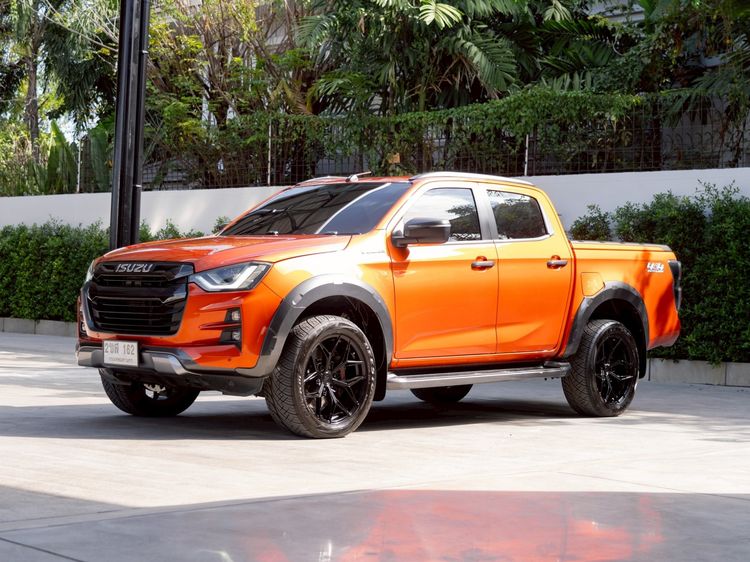 Isuzu D-MAX 2022 3.0 Vcross M 4WD Pickup ดีเซล ไม่ติดแก๊ส เกียร์อัตโนมัติ ส้ม รูปที่ 3
