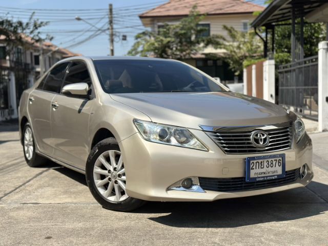 Toyota Camry 2013 2.0 G Sedan เบนซิน LPG เกียร์อัตโนมัติ เบจ รูปที่ 3