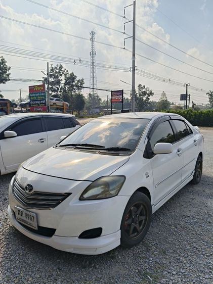 Toyota Vios 2010 1.5 E Van เบนซิน LPG เกียร์ธรรมดา ขาว รูปที่ 2