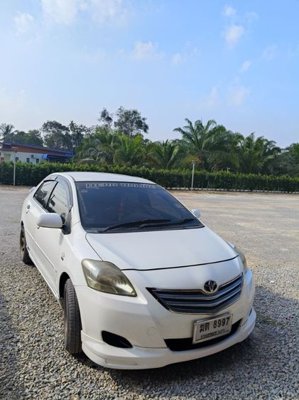 Toyota Vios 2010 1.5 E Van เบนซิน LPG เกียร์ธรรมดา ขาว รูปที่ 3