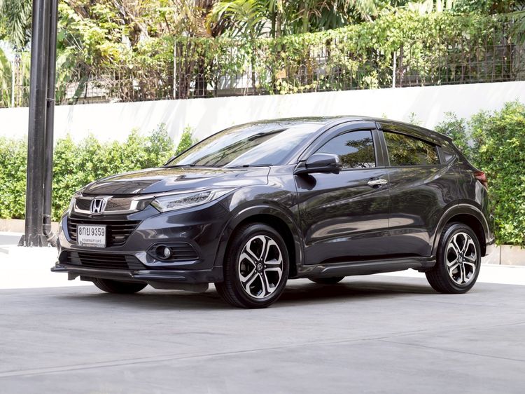 Honda HR-V 2019 1.8 EL Utility-car เบนซิน ไม่ติดแก๊ส เกียร์อัตโนมัติ ดำ รูปที่ 3
