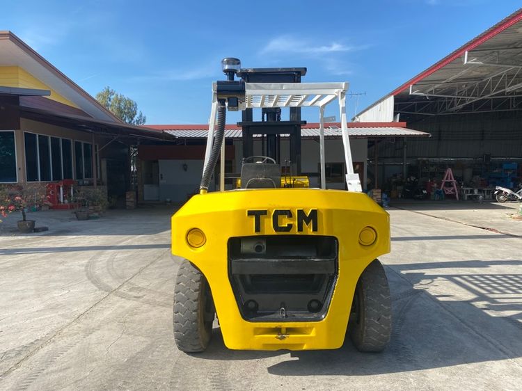 รถฟอร์คลิฟท์ TCM  รุ่น FD60Z4 ยก 6 ตัน เสาสูง 4 ม. เกียร์ธรรมดา  รถเก่านอก รูปที่ 9