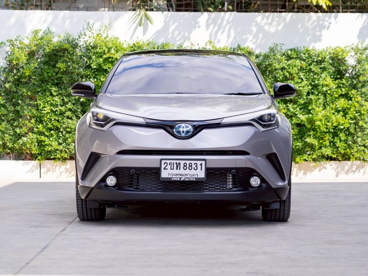 Toyota C-HR 2021 1.8 Hybrid Premium Safety Utility-car ไฮบริด ไม่ติดแก๊ส เกียร์อัตโนมัติ เงิน รูปที่ 2