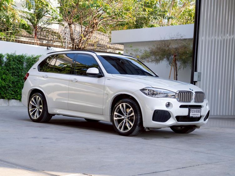 BMW X5 2018 2.0 xDrive40e M Sport 4WD Utility-car ปลั๊กอินไฮบริด (PHEV) ไม่ติดแก๊ส เกียร์อัตโนมัติ ขาว