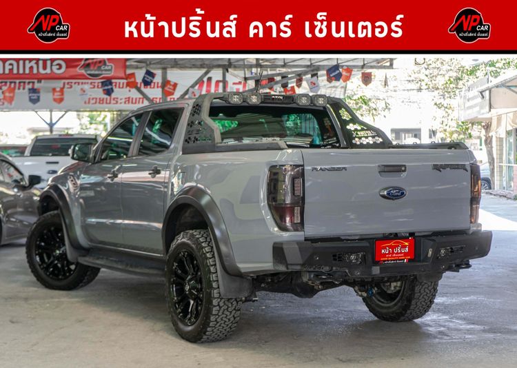 Ford Ranger 2019 2.0 Raptor 4WD Pickup ดีเซล ไม่ติดแก๊ส เกียร์อัตโนมัติ เทา รูปที่ 4