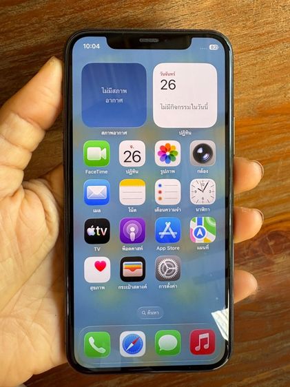 iPhone 11 PRO 64 จิ๊กสีดำ 5900 บาท สุขภาพแบต 69 รูปที่ 3