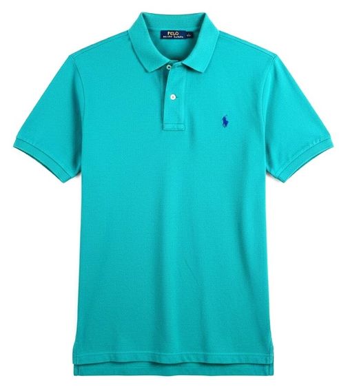 POLO RALPH LAUREN pique cotton polo shirt Green