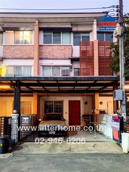 ทาวน์เฮ้าส์ 3 ชั้น 20 ตร.ว. หมู่บ้านทาวน์พลัส เกษตร-นวมินทร์ ใกล้โรงเรียนเลิศหล้า ถนนคลองลำเจียก ถนนประเสริฐมนูกิจ เขตบึงกุ่ม กรุงเทพมหานคร รูปที่ 2