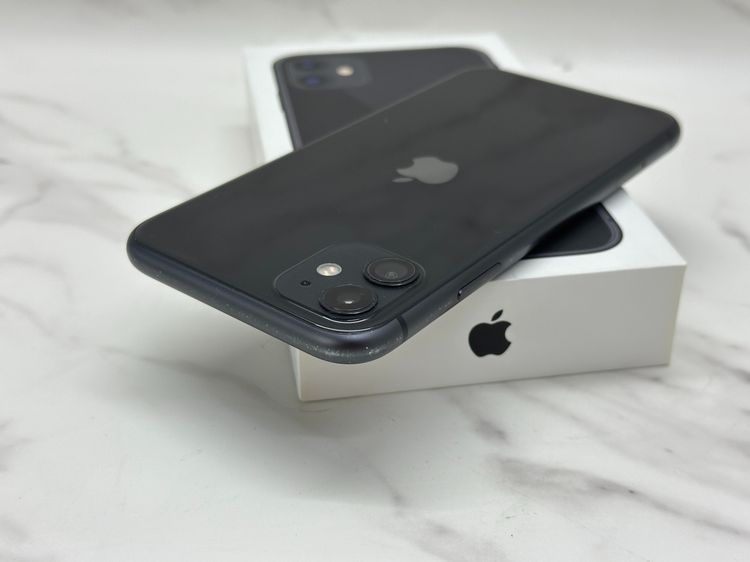 ขาย iPhone 11 64 GB สีดำ ยกกล่อง มือสอง รูปที่ 7