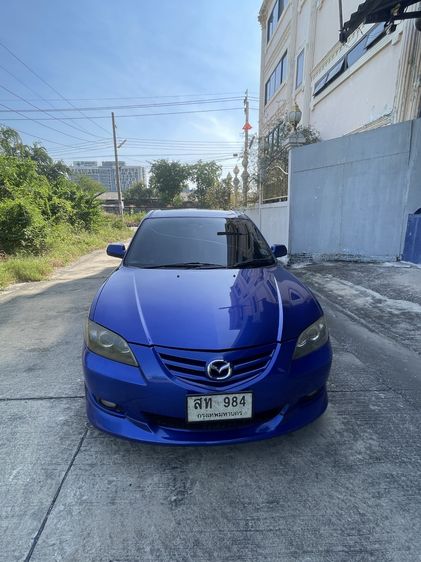 Mazda Mazda3 2005 1.6 Spirit Sports Sedan เบนซิน เกียร์อัตโนมัติ น้ำเงิน รูปที่ 2