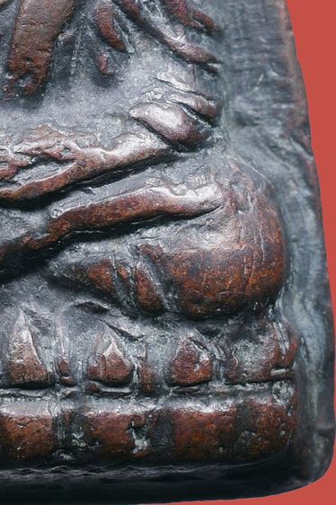 พระหลวงปู่ทวด วัดช้างให้ หลังเตารีด ปี 05 ปั๊มซ้ำใหญ่ปีกกว้าง รูปที่ 17