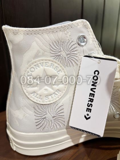 Converse Chuck 70 Floral ใหม่ป้ายห้อย ยังไม่เคยใส่ รูปที่ 4