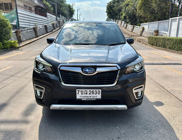 Subaru Forester 2019 2.0 i-S Utility-car เบนซิน ไม่ติดแก๊ส เกียร์อัตโนมัติ เทา รูปที่ 3