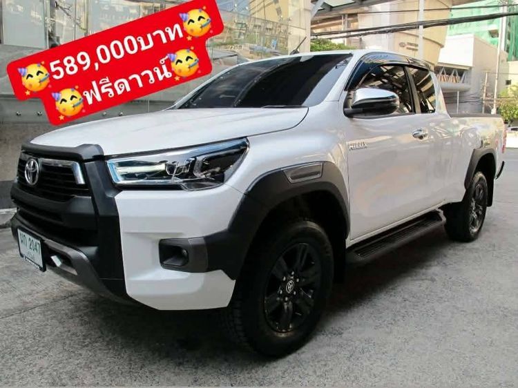 Toyota Hilux Revo 2025 Smart Cab 2.4 Entry Prerunner Pickup ดีเซล ไม่ติดแก๊ส เกียร์ธรรมดา ขาว