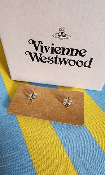ต่างหู Vivienne Westwood แท้💯มือสองใช้น้อย รูปที่ 5