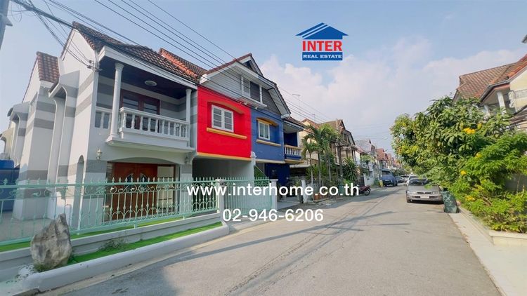 บ้านเเฝด 2 ชั้น 35 ตร.ว. หมู่บ้านรังสิยา รามอินทรา 74 ซอยรามอินทรา74 ถนนรามอินทรา ถนนทางด่วนวงแหวนรามอินทรา เขตคันนายาว กรุงเทพมหานคร รูปที่ 2