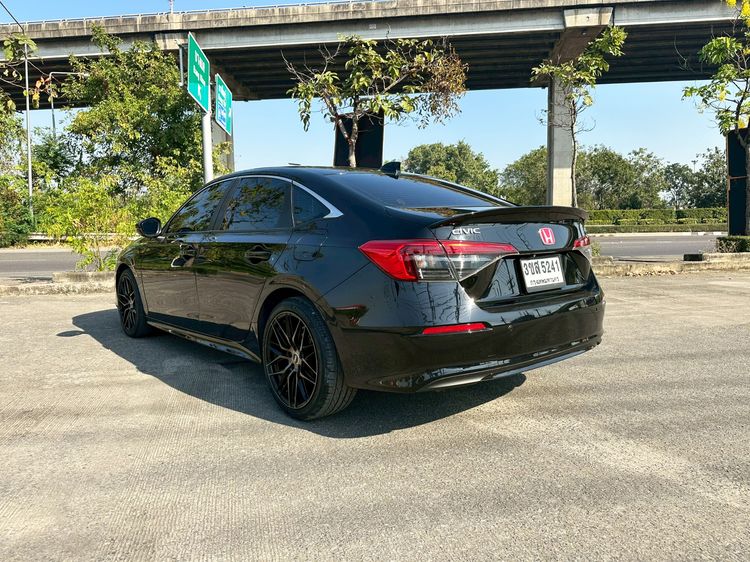 Honda Civic 2021 1.5 EL Sedan เบนซิน ไม่ติดแก๊ส เกียร์อัตโนมัติ ดำ รูปที่ 4