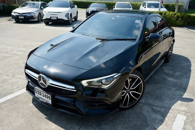 Mercedes-Benz CLA-Class 2020 CLA35 Sedan เบนซิน ไม่ติดแก๊ส เกียร์อัตโนมัติ ดำ รูปที่ 2