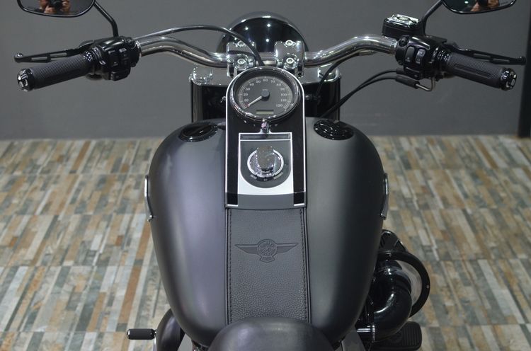 Harley Fat Boy Lo ปี 2014 สีดำ Black Denim รูปที่ 12