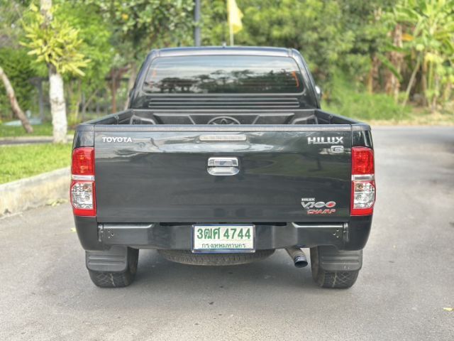 Toyota Hilux Vigo Champ 2013 Smart Cab 2.5 E Prerunner Pickup ดีเซล ไม่ติดแก๊ส เกียร์ธรรมดา ดำ รูปที่ 2