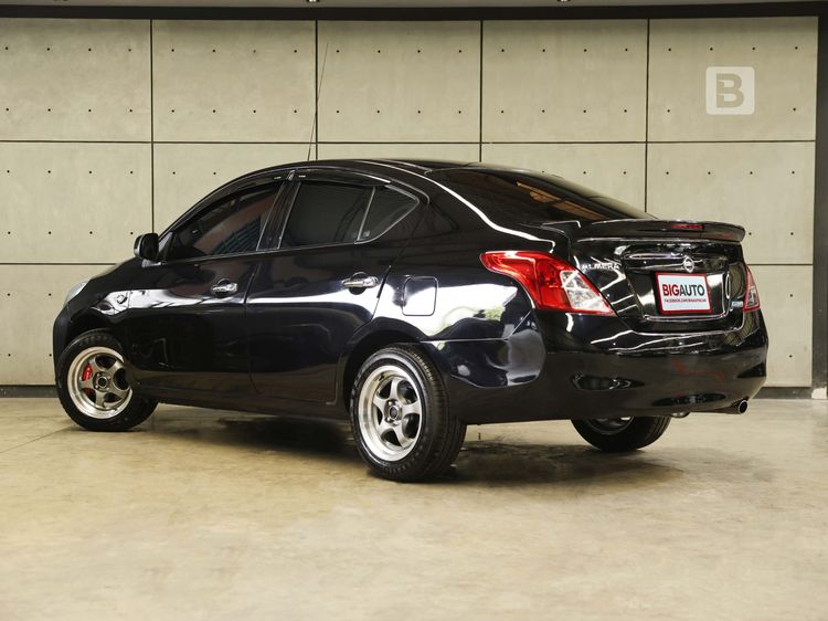 Nissan Almera 2013 1.2 ES Sedan เบนซิน ไม่ติดแก๊ส เกียร์อัตโนมัติ ดำ รูปที่ 4