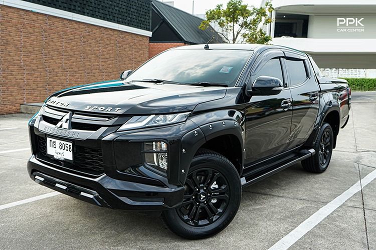รถ Mitsubishi Triton All New Double Cab 2.4 GT Plus ATHLETE สี ดำ