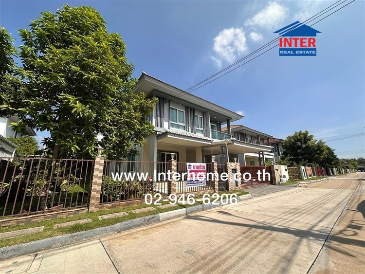 บ้านเดี่ยว 2 ชั้น 61.8 ตร.ว. หมู่บ้านสราญสิริ ติวานนท์ แจ้งวัฒนะ 2 ถนนกรุงเทพ-ปทุมธานี ถนนติวานนท์ เมืองปทุมธานี ปทุมธานี รูปที่ 2