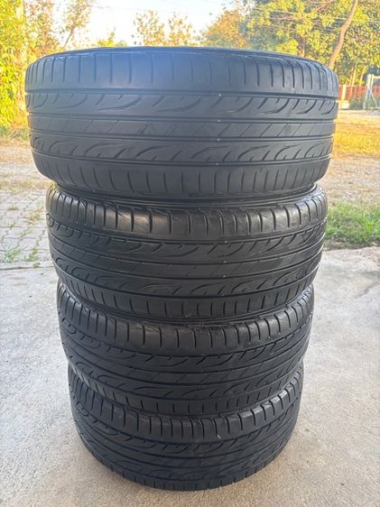 1ชุดยาง195 55 15ปี20ปลายปีดอกเต็มไม่ปะไม่บวม รูปที่ 6