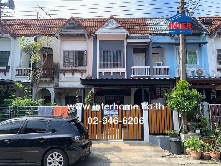 ทาวน์เฮ้าส์ 2 ชั้น 22 ตร.ว. หมู่บ้านคลองจั่น วิลล่า 7 ใกล้โรงเรียนเตรียมอุดมศึกษาน้อมเกล้า ซอยรามคำแหง154 ถนนรามคำแหง เขตสะพานสูง กรุงเทพ