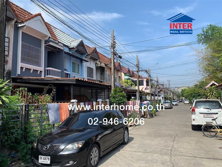ทาวน์เฮ้าส์ 2 ชั้น 22 ตร.ว. หมู่บ้านคลองจั่น วิลล่า 7 ใกล้โรงเรียนเตรียมอุดมศึกษาน้อมเกล้า ซอยรามคำแหง154 ถนนรามคำแหง เขตสะพานสูง กรุงเทพ รูปที่ 2
