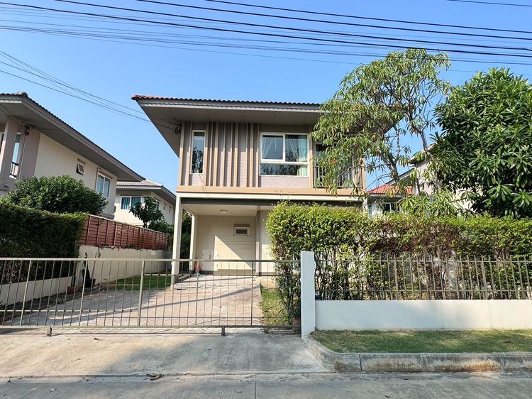 📌ขายบ้านเดี่ยว โครงการ คณาสิริ บางนา หน้าบ้านวิวสวน สงบ เป็นส่วนตัว