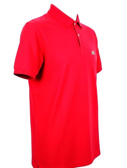 LACOSTE Classic-Fit Men’s Polo Shirt Red รูปที่ 6