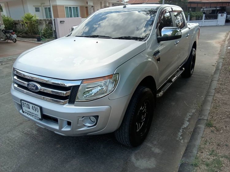 Ford Ranger 2012 2.0 Hi-Rider XLS Pickup ดีเซล ไม่ติดแก๊ส เกียร์ธรรมดา บรอนซ์เงิน รูปที่ 4