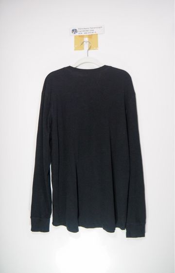 Hanes Originals Men's Henley T-Shirt, Long Sleeve Cotton Henley Tees for Men รูปที่ 3