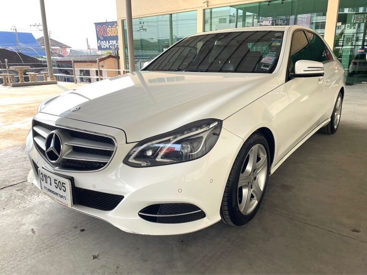 Mercedes-Benz E-Class 2015 E200 Sedan เบนซิน ไม่ติดแก๊ส เกียร์อัตโนมัติ ขาว รูปที่ 4