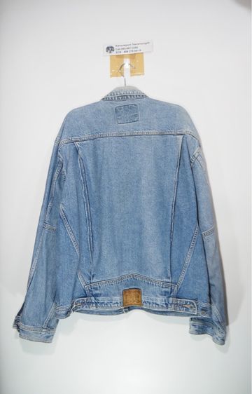 Vintage Edwin Men's Embellished Denim Trucker Jacket รูปที่ 3