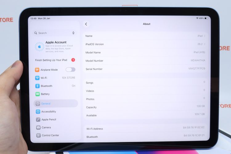 iPad Gen 11 128GB WiFi - ID26010265 รูปที่ 11